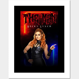 the man Posters and Art